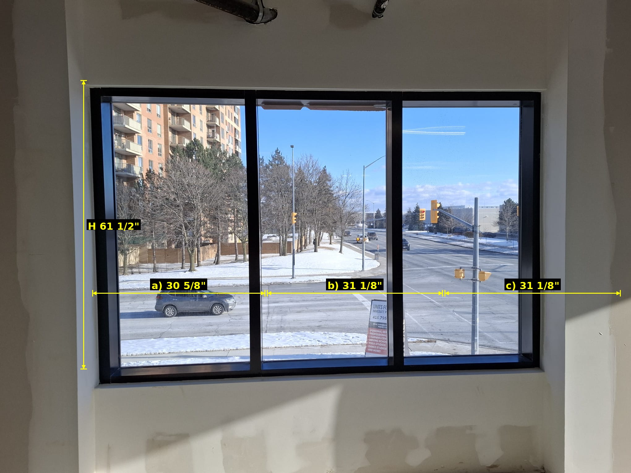 Set 1 — Window (3-panel)